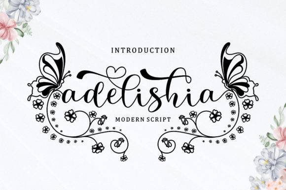 Adelishia Script: A Refined Typeface for Editorial Design