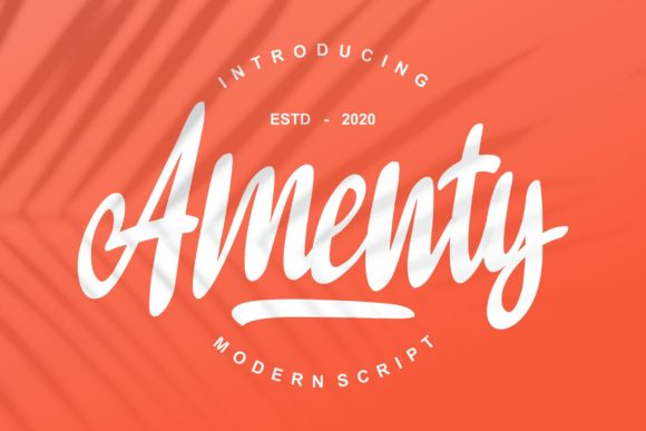 Amenty Script: A Timeless Typeface for Marketers