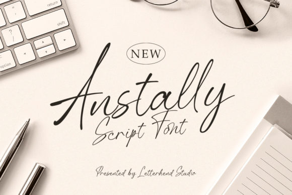 Anstally Script: A Timeless Handwritten Font for Crafters