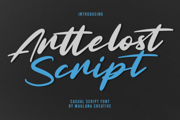 Arttelost Script: A Trendy Handwritten Font for Branding