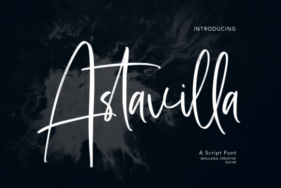 Astavilla Script: A Professional Font for Your Brand