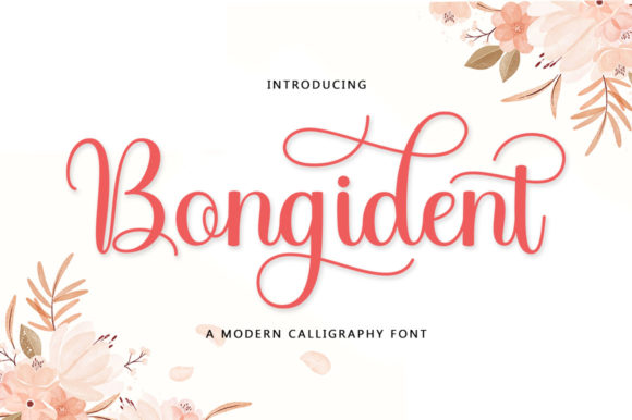 Bongident Script: A Playful Typeface for Web Design