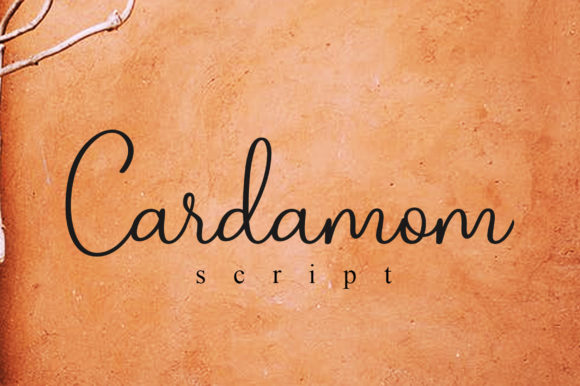 Cardamom Script: A Timeless Typeface for Small Business