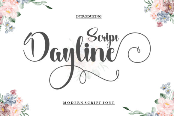 Dayline Script: A Chic Typeface for Modern Branding