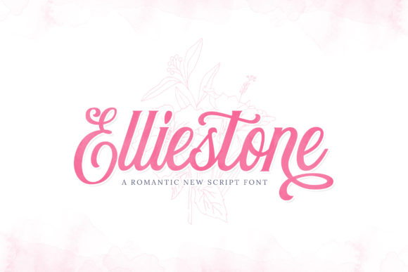 Elliestone Script: A Premium Font for Campaigns
