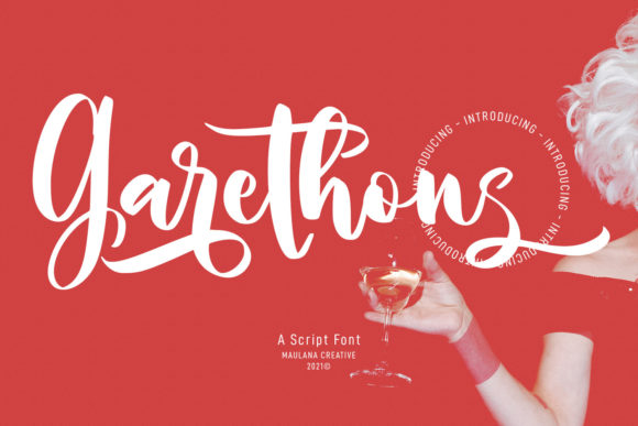 Garethons Script: A Premium Typeface for Editorial Elegance
