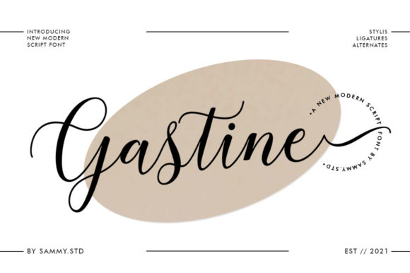 Gastine Script: The Perfect Typeface for Campaigns