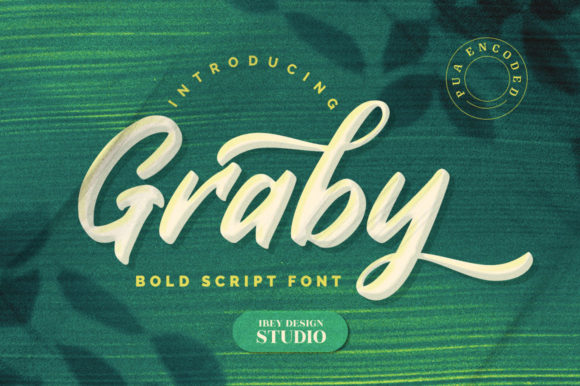 Graby Script: A Premium Font for Editorial Design