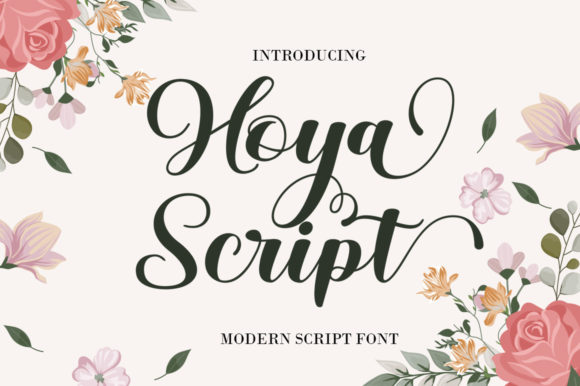 Hoya Script: A Handwritten Typeface for Web Design