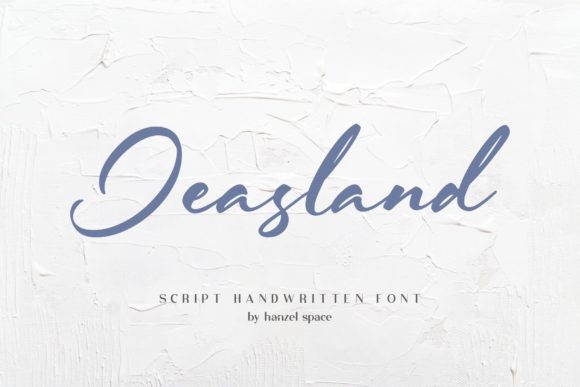 Jeasland Script: A Delicate Typeface for Editorial Elegance