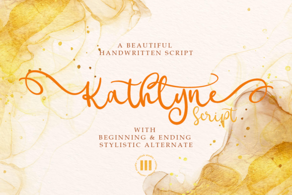 Kathlyn Script: A Delicate Typeface for Branding