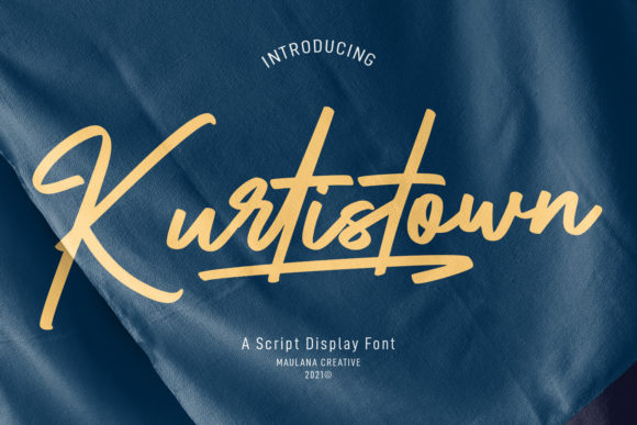 Kurtistown Script: A Playful Typeface for Web Design