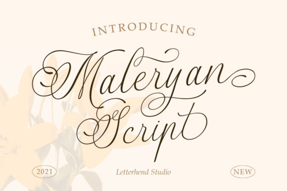 Maleryan Script: A Refined Typeface for Editorial Design