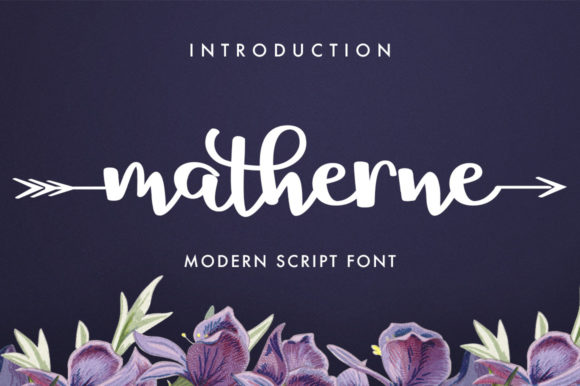 Matherne Script: A Playful Typeface for Makers