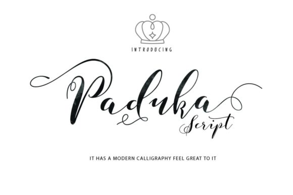 Paduka Script: A Premium Font for Modern Brands
