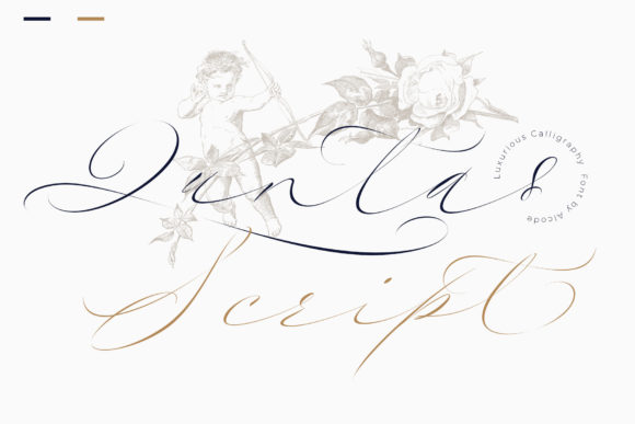 Quntas Script: A Premium Font for Elegant Branding