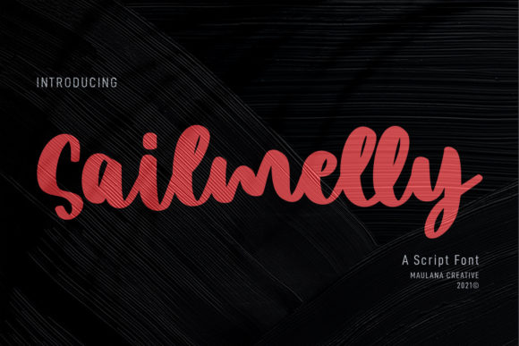 Sailmelly Script: A Review of This Romantic Typeface