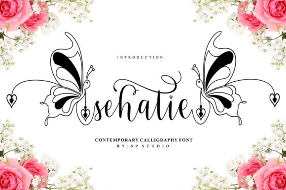 Sehatie Script: A Refined Typeface for Web Design