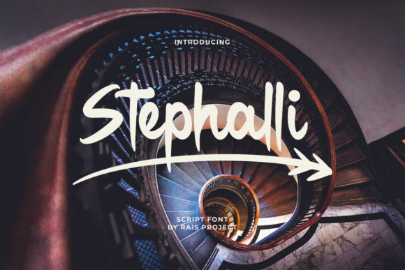 Stephalli Script: A Stylish Typeface for Makers